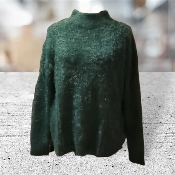 A new day teal sweater size M - Picture 4 of 12